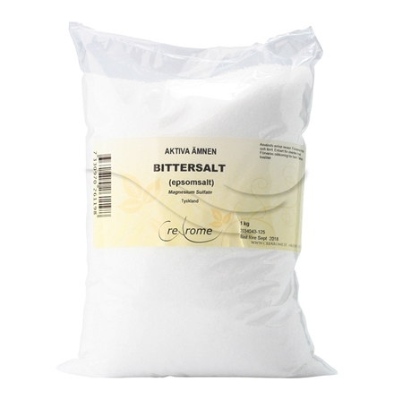 Epsomsalt, bittersalt 1 kg Crearome