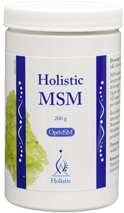 MSM, renande tillskott, 200g från Holistic