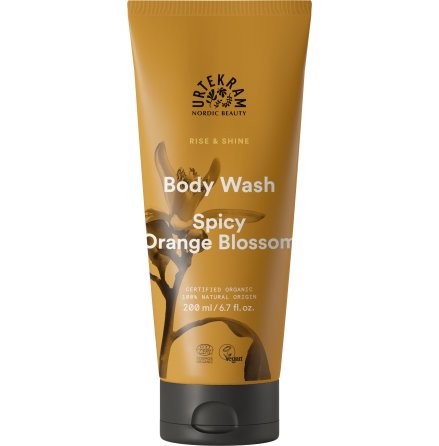 Spicy Orange Blosson Body Wash, Urtekram