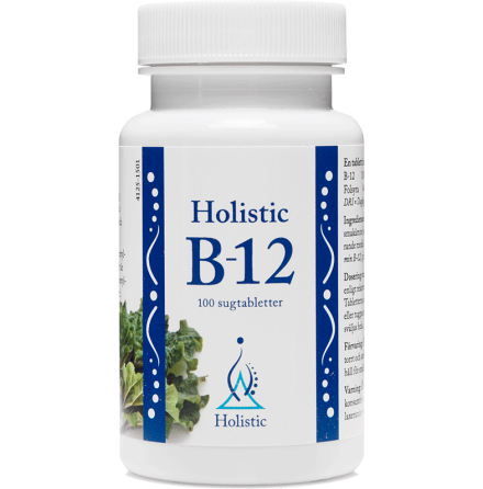 B-12 vitamin, folsyra - sugtabletter