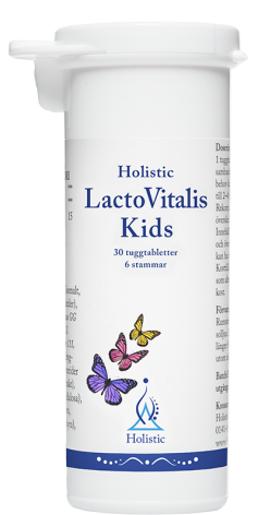 LactoVitalis Kids - tuggtablett Holistic