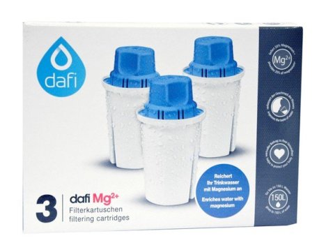 Dafi Magnesium vattenreningsfilter 3st
