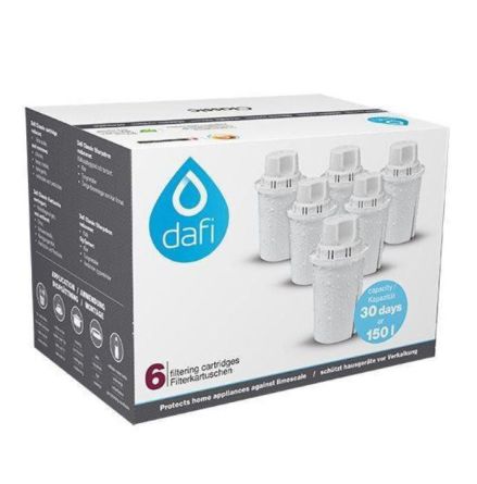 Filterpatroner för vattenrening 6-pack Dafi